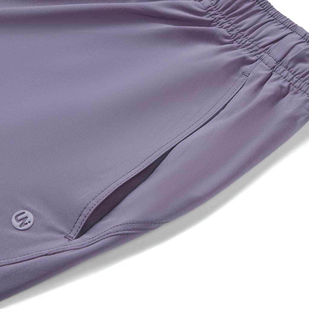 Li Ning Fitness Series Logo Stitching Sports Casual Pants Women pants AYKW376-5