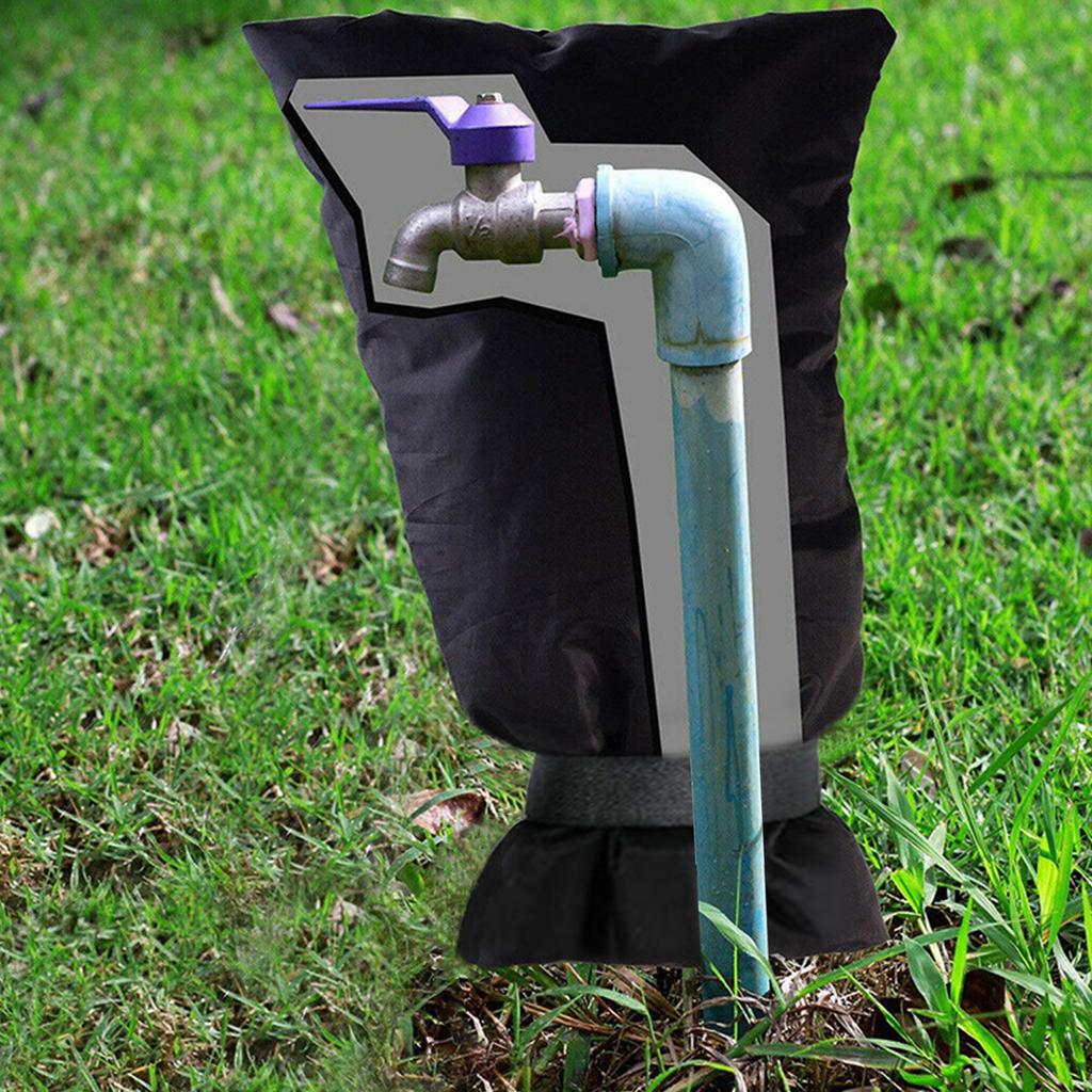 Outdoor Faucet Cover for Winter Freeze Protection Antifreeze Long Faucet Cover Socks Dustproof Windproof Cover for