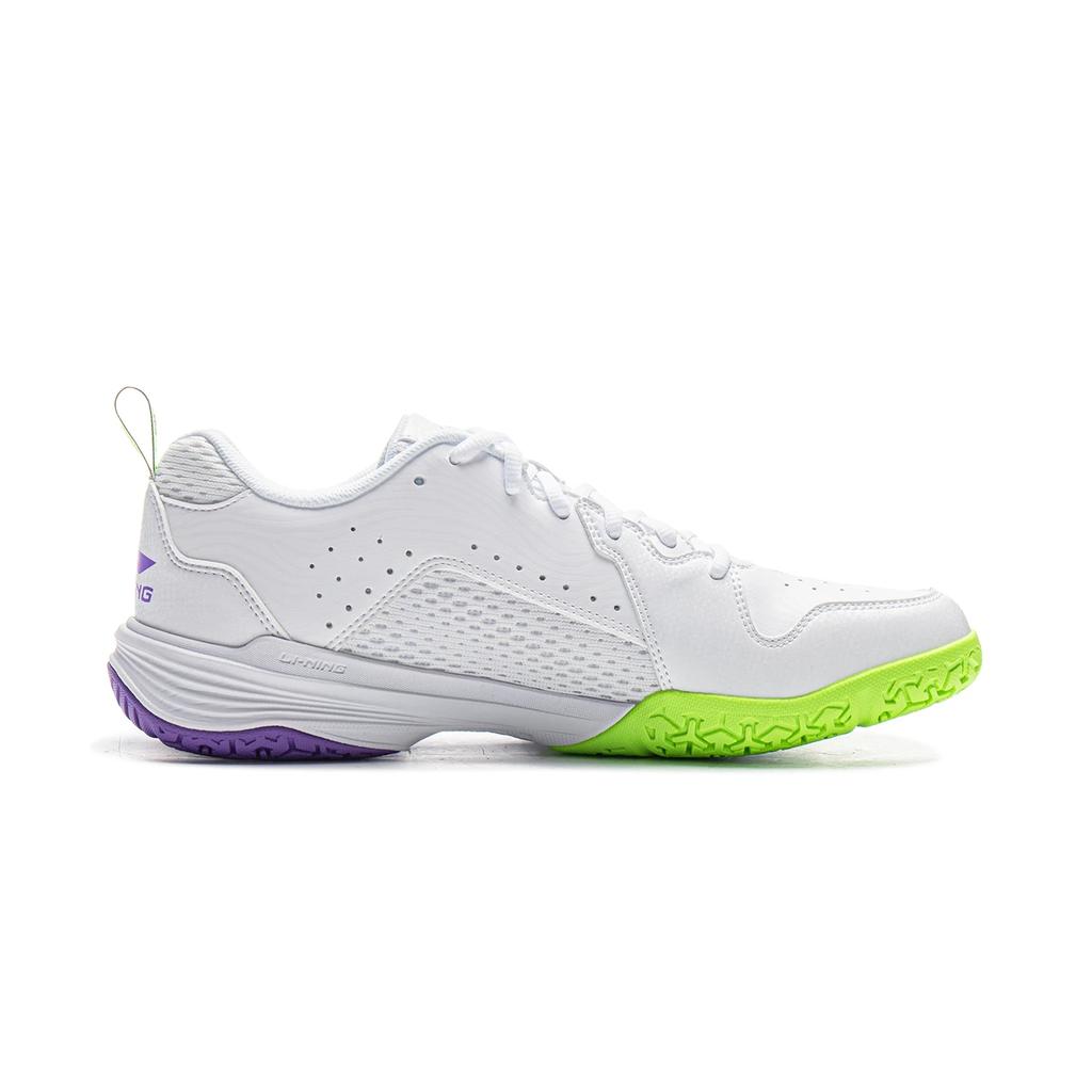 Li Ning Flying Eagle Atmungsaktiv und Leicht Niedrig geschnittene Badminton-Schuhe Unisex Standard Weiß AYTU001-8