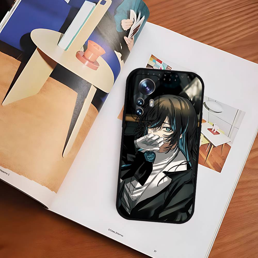 Idol A-Ado Phone Case For Xiaomi 11 12 Redmi Note 11 5G 8T 9A 9 10T Note 8 9 12SUltra Shockproof, Slim, Black,Case