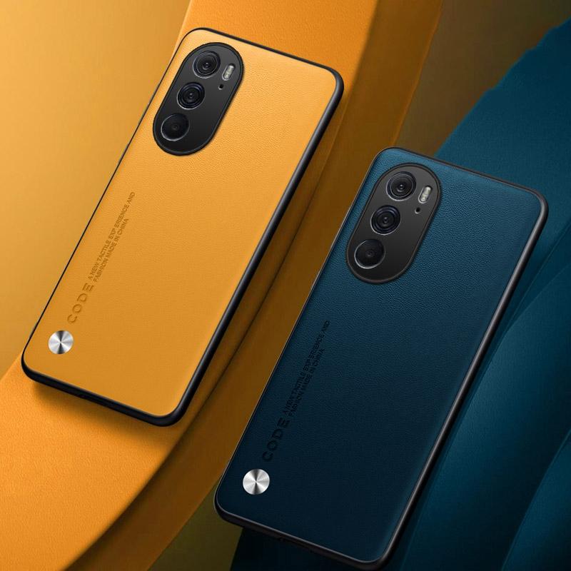 Lüks PU Deri Kılıf Motorola Moto Kenar 30 Pro X30 Kenar Artı 2022 5G Mat Kapak Silikon Tam Koruma telefon kılıfı Coque