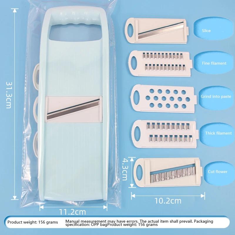 Gemüse Obst Slicer Multifunktional Manuell Lebensmittelreibe Schneider Kartoffel Haushaltshäcksler Küche Gemüse Würfelschneider Gadgets