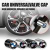 4PCS Car Wheel Tire Valve Cap Auto Tyre Air Stem Cover Accessories For BMW 1 3 5 Series M Performance E28 E30 E34 E36 E46 E90 X5