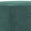 Vidaxl 3-Cz. Relaxation Set With Cushions, Dark Green, Velvet