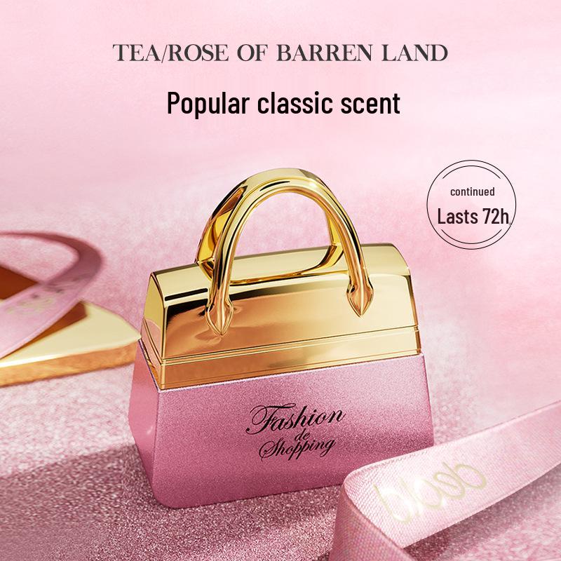 Women's Niche Handbag Perfume: Long-Lasting Woody Floral Scent with Light, Lingering Fragrance