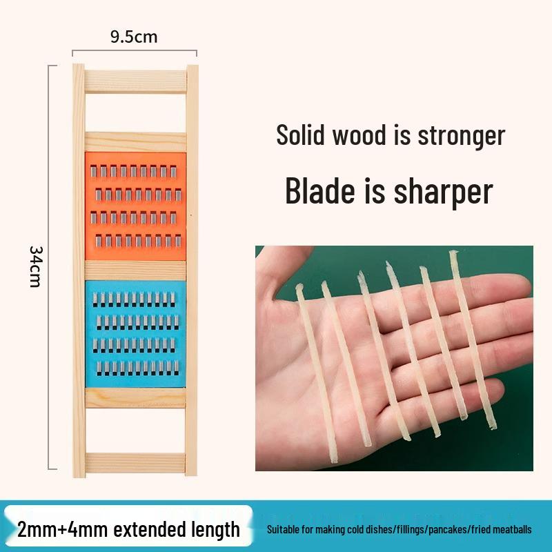 Safe & Multifunctional Vegetable Slicer: Kitchen Shredder & Grater for Radishes, Cucumbers, Cabbage, Potatoes