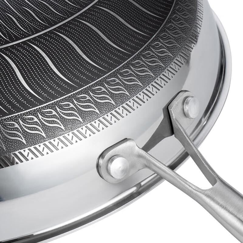 Debo 316 Edelstahl Waben-Wok