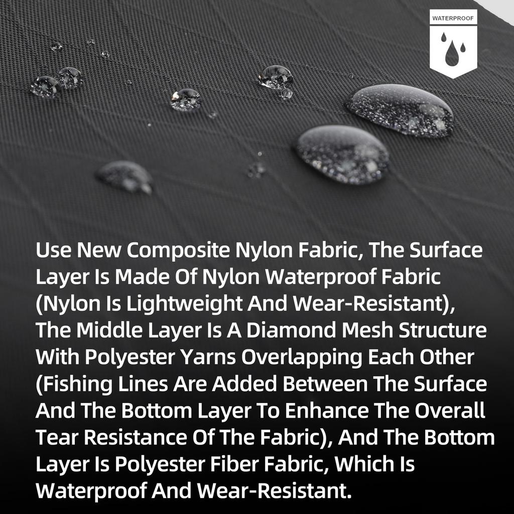 Rhinowalk Bicycle Front Fork Bag Waterproof Bike Pannier Saddle Bag for Mountain Bike Road Bike Accessories Black 6.5L E-Scooter - (1pc)