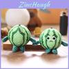 Schattige Watermeloen Pluche Sleutelhanger Met Zacht Kort Haar Voor Tasdecoratie En Cadeaus