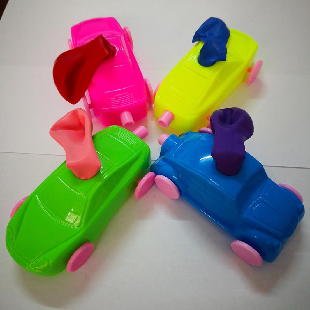 Voiture à Propulsion Par Ballon – Kit Scientifique Aérodynamique Avec Pompe Manuelle, Jouet éducatif Pour Enfants Dès 3 Ans