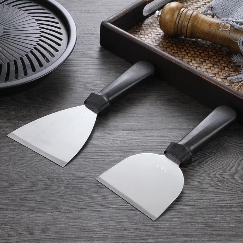 Multi-purpose Angled Stainless Steel Spatula