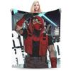 Jason Todd Coral Fleece Plush Throw Blanket Comics Superhero Blanket for Bed Office Lightweight Thin Plush Thin Quilt