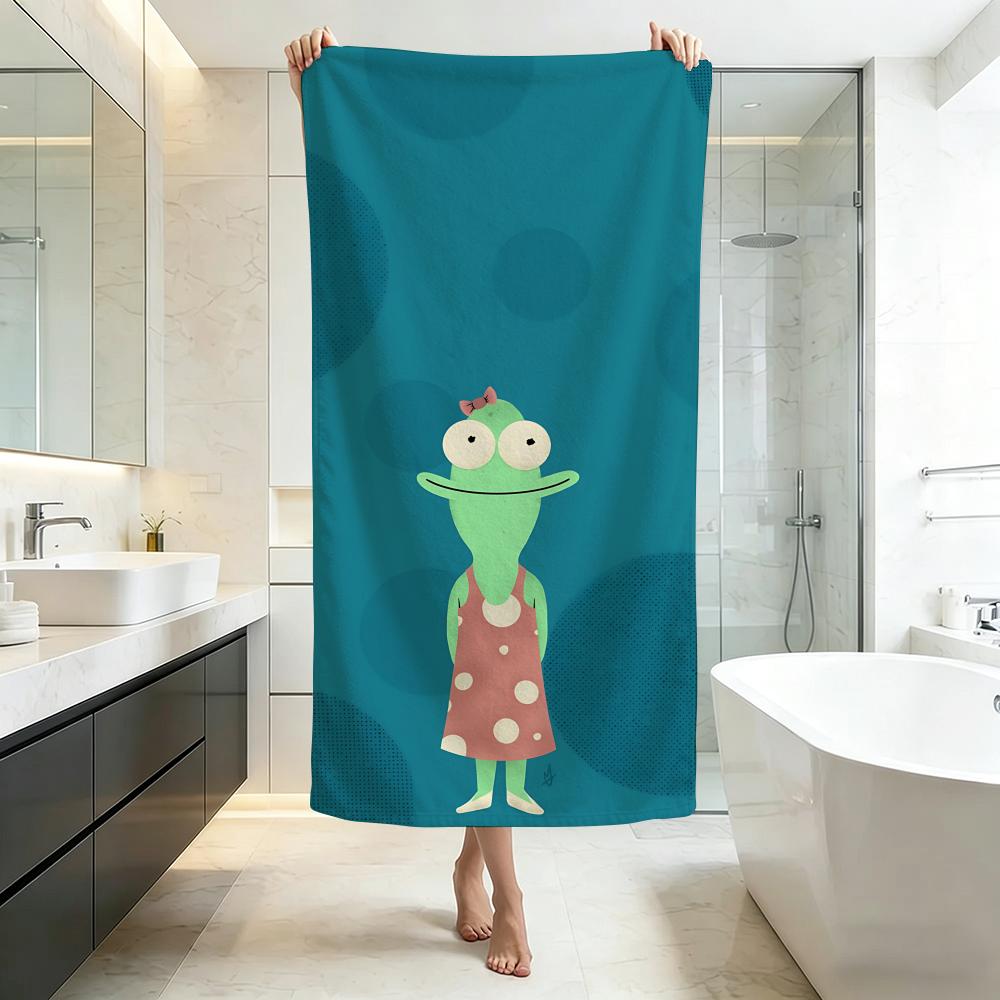 Funny-Solar OppositesS Towel Five-Star Hotel Quality Eco-Friendly Ultra Soft Thick Towels & Beach Towels