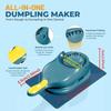 1pc Easy-Turn Dumpling Maker - 2-in-1 Dough Press & Wrapper Mold with Ergonomic Handle, Quick & Precise,Essential Kitchen Gadget for Perfect Dumplings
