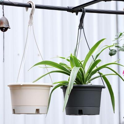 Removable Hanging Basket With Hook Flower Pots Portable Wall Hanging Flower Pot  Succulent Planters