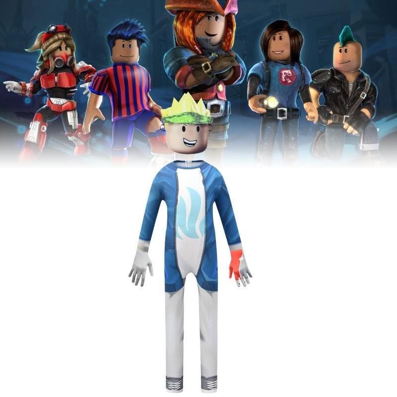 Elegante Disfraz de Pocket Devs Roblox para Niños Ajuste Versátil y Cómodo para Eventos de Halloween