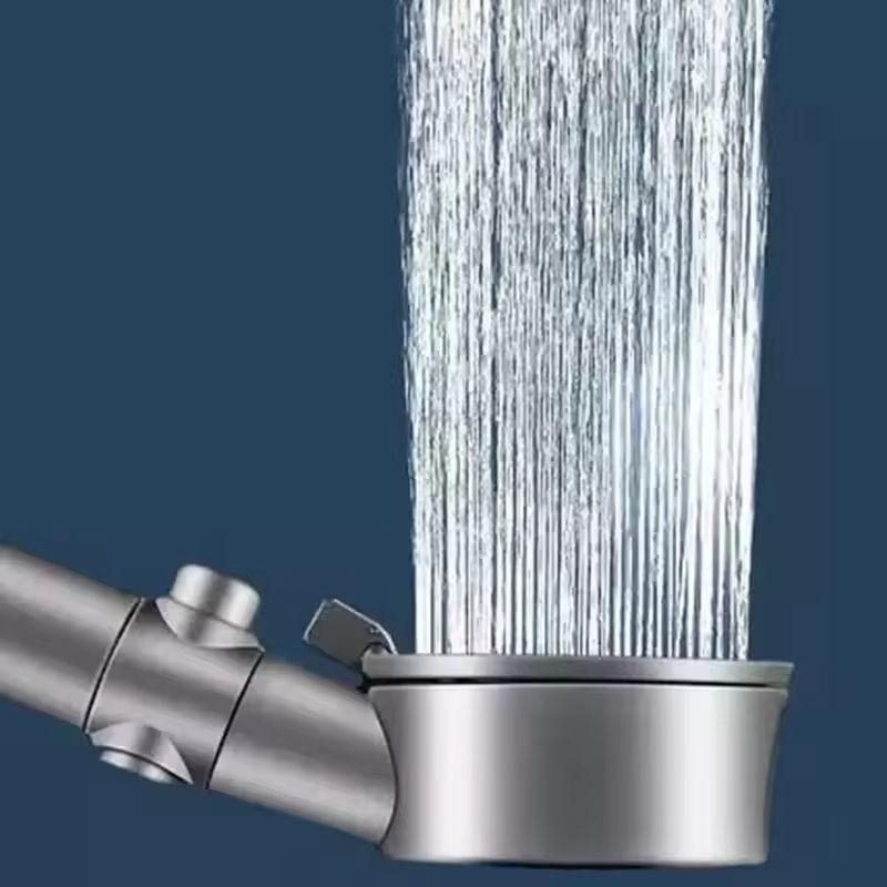 Factory Price Modern Turbo Shower Head Kit Bathroom Thermostatic Handheld High Pressure Rainfall Showerhead Black