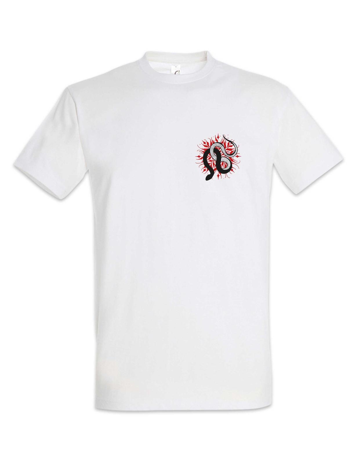 Snake Tattoo T-Shirt Mens Womens Tees Top Dagger Blood Tattoo Artist Oldschool Tattooist L