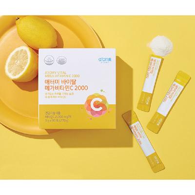 Vital mega vitaminas c 2000 3g*90ea