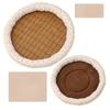 Round Cat Litter In Summer All Seasons Ice Silk Dog Litter for Puppy Teddy Dog Pad Pad Pet Supplies