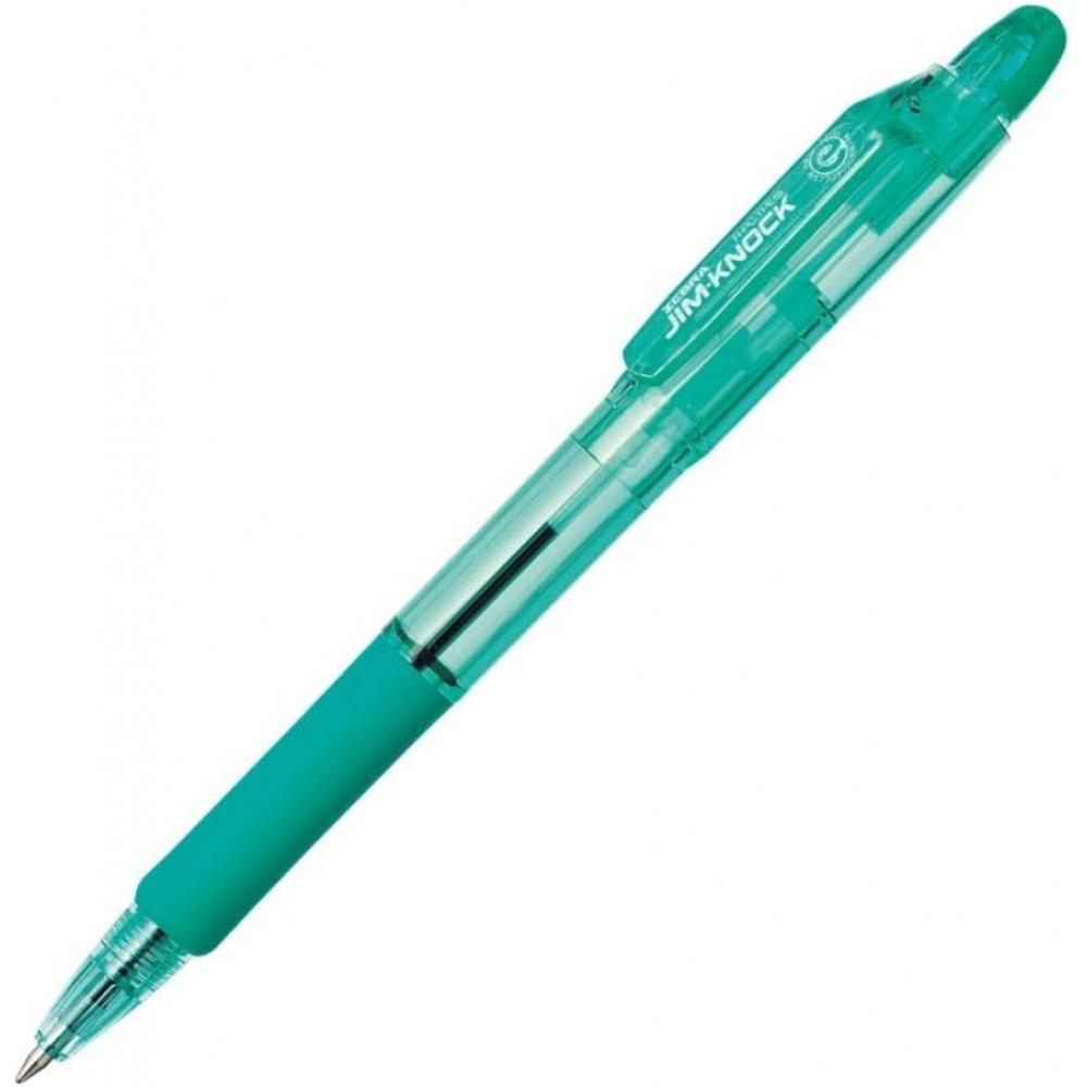 ZeBra Oil Based Ballpoint Pen  Jim Knock  0.7  Green Shaft  10 Sticks  B krB 100 G  Green Shaft