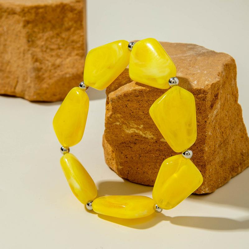 Богемные неровные акриловые винтажные цветные браслеты, изделия ручной работы