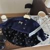 Final Sale: Autumn Girls' Bow Sweater Cardigan with Corduroy Skirt Pants - No Returns or Exchanges