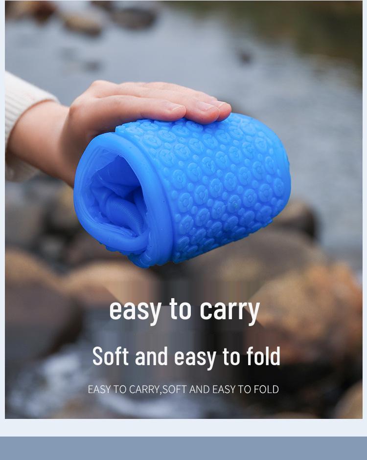 Huse impermeabile antiderapante din silicon pentru cizme de ploaie - Îngroșate, rezistente la uzură, protecție unisex pentru picioare pentru zilele ploioase