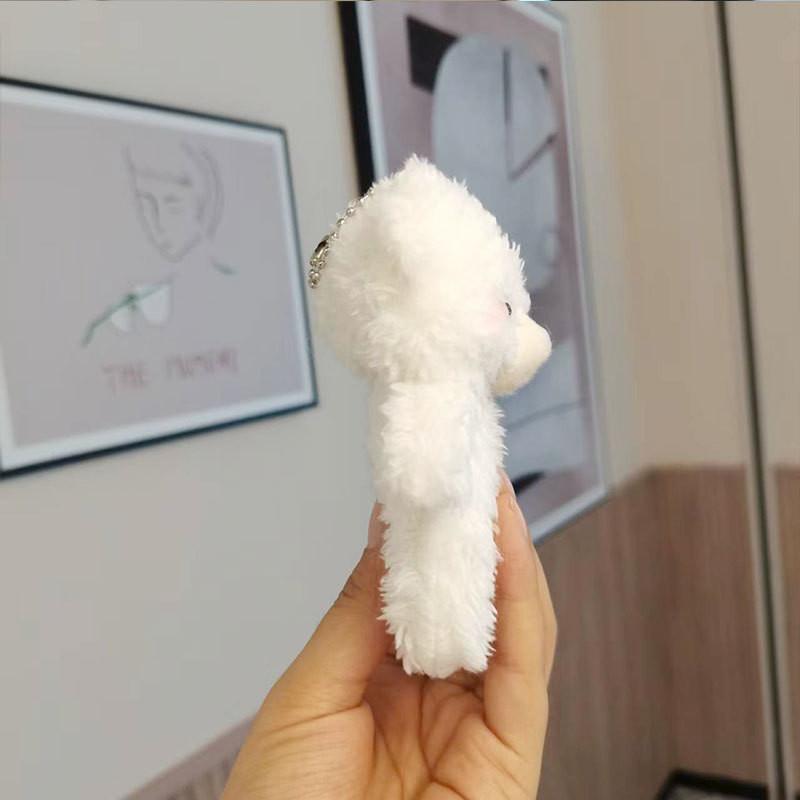 Adorable Blush Bear Plush Keychain Mini Stuffed Animal Gift Bag Charm Toy