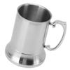 Jarra de Cerveza de Acero Inoxidable Antideslizante Resistente a Altas Temperaturas Taza de Cerveza Moderna Taza de Café 500ml