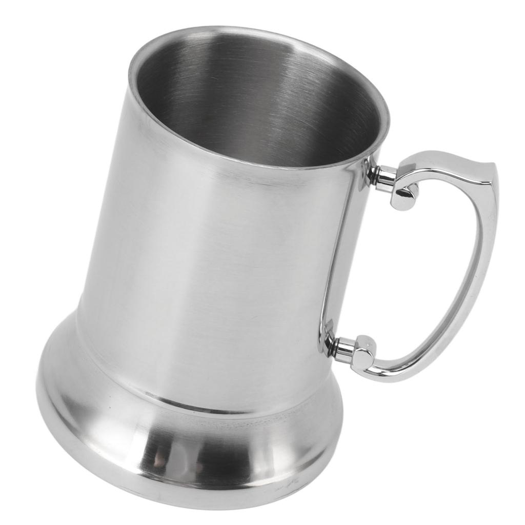 Roestvrijstalen Bierpul Antislip Hittebestendig Moderne Bierbeker Koffiemok 500ml