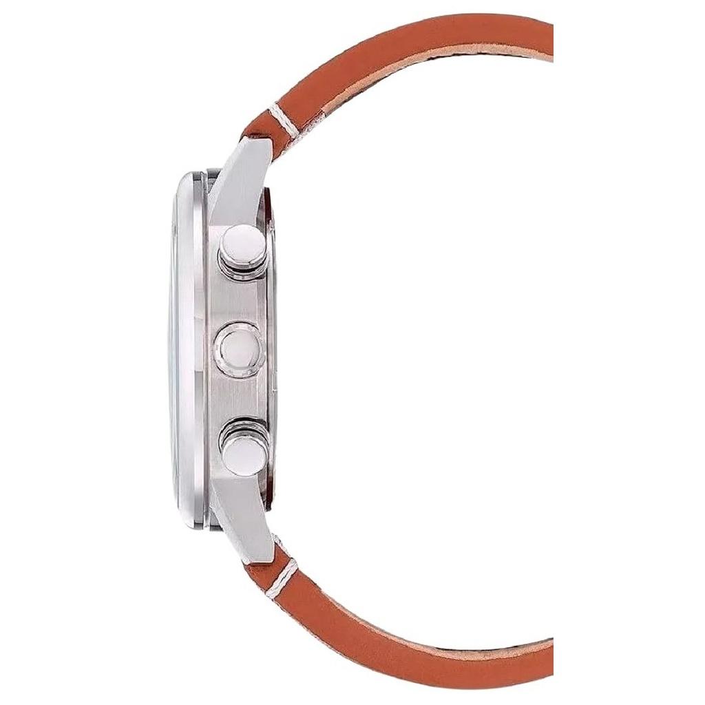 Citizen Eco-Drive Chronograph Lederarmband grünes Zifferblatt CA4420-21X 100M Herrenuhr