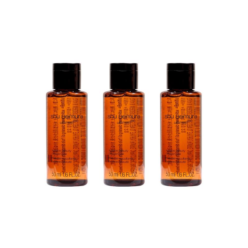 Shu Uemura Travel size/experience size Amber cleansing oil sample, oil control cleansing, cleansing, portable trial /, birthday gift 50ml*3 коричневый