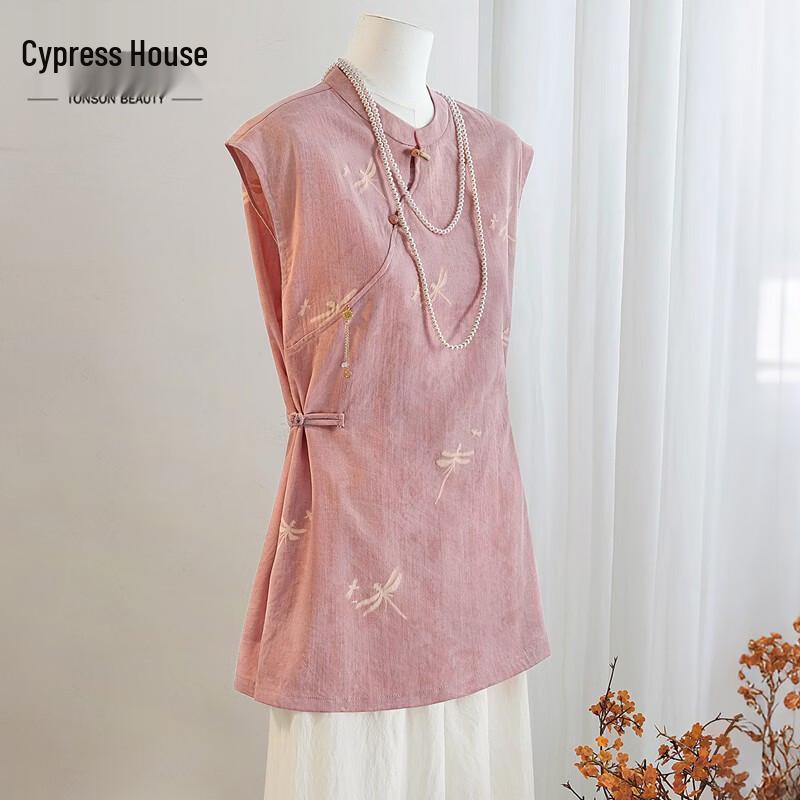 New Chinese Style Sleeveless Blouse XL