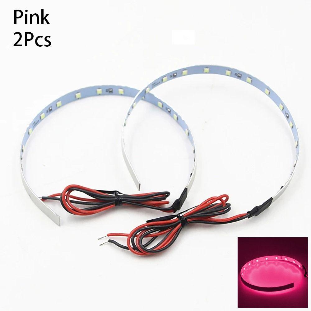 

2 шт./компл. автомобильные мотоциклетные фары 12 В 360 градусов модифицированные демонические глаза дьявола супер яркие для 2,5 3,0 дюймового объектива проектора