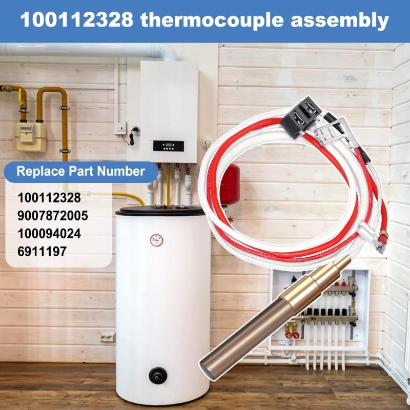 Durable Water Heater Thermopile 100112328 for Reliable Ignition and Consistent Performances