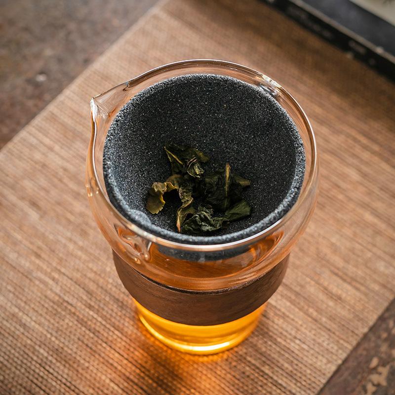 Nano-Keramik, nicht poröser Filter, Teesieb, hitzebeständiges Glas, faire Tasse, Kung-Fu-Teeset, Teespender, Haushalts-Teekanne