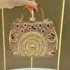 Ladies Dinner Bag Light Luxury Handbag Flash Diamond Clutch Bag High-end Chain Oblique Span Women's Bag