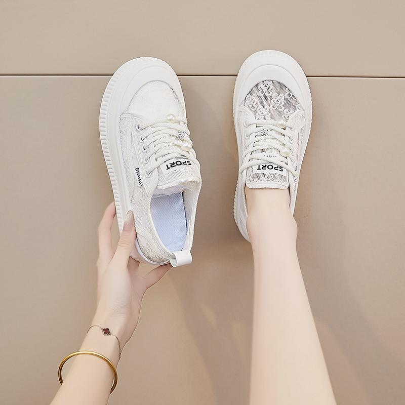 Fashion Casual Woman Shoe Modis New 2025 Small Summer Fisherman Fashion Leisure Lace Casual Woman Shoe Modis 2025 Small New Summer Lace