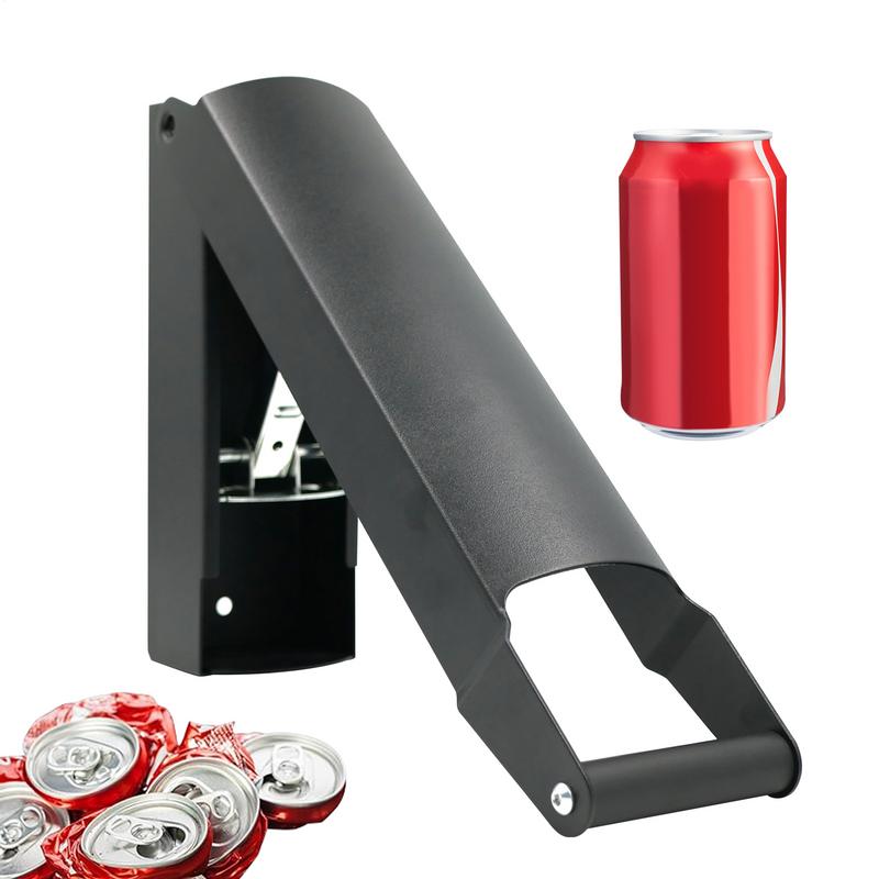 Dosenzerdrücker zum Recyceln Wandmontierter Aluminiumdosenzerdrücker Küchenhelfer für Outdoor-Aktivitäten Freunde Partys Familie