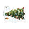 Christmas Tree Wall Stickers Christmas New Year Green Christmas Tree Snowflake Wall Stickers Home Christmas Decor Wall Stickers