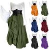Women's Vintage Court Dress Costume for Halloween Party Performance