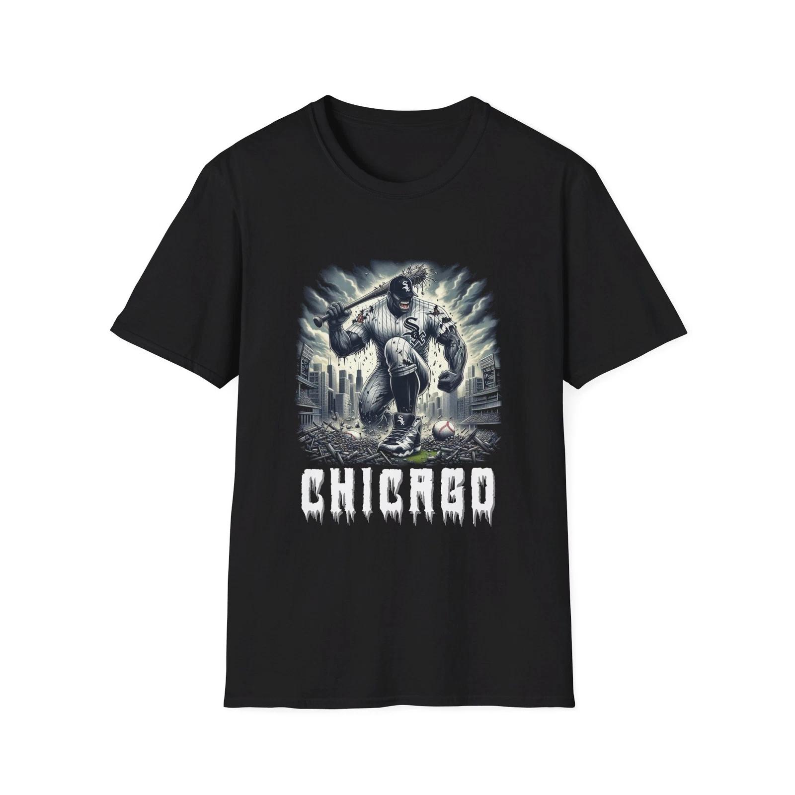 Футболка с хоррор-машапом Chicago White Sox M