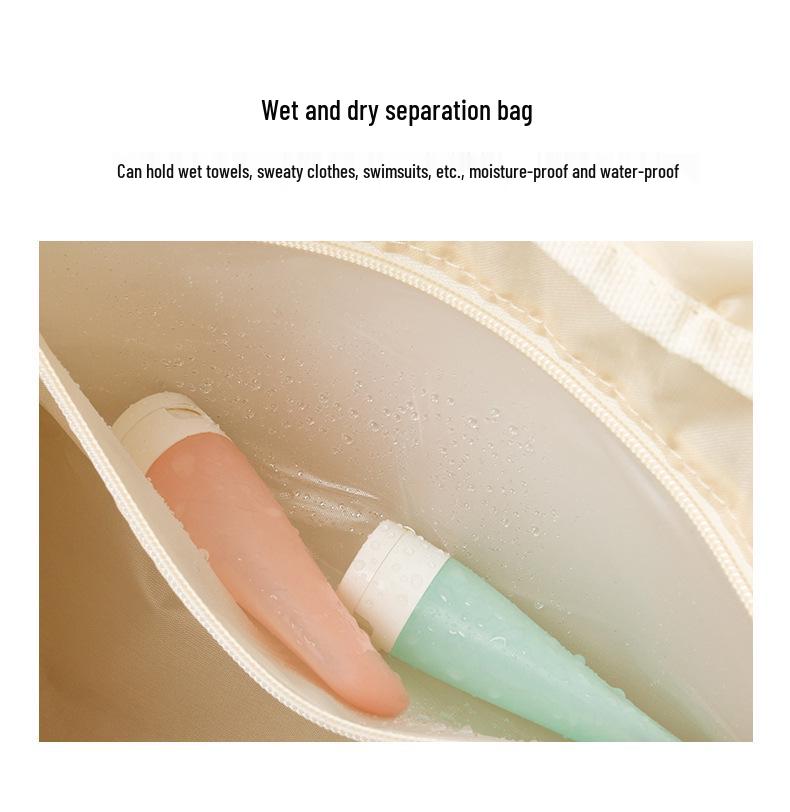 Women's Yoga Sports Backpack: Large Capacity, Wet/Dry Separation, Shoe Compartment, Handheld & Fitness Ready