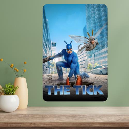 The Tick Metal TV Show Poster Sign 20x30cm（7.8x11.8inch）
