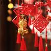 Wooden Chinese New Year Ornament Chinese Style Festival Ornaments  Home
