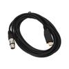 USB Microphone Cable USB to XLR Female Mic Link Converter Cable Microphone Adapter Cable