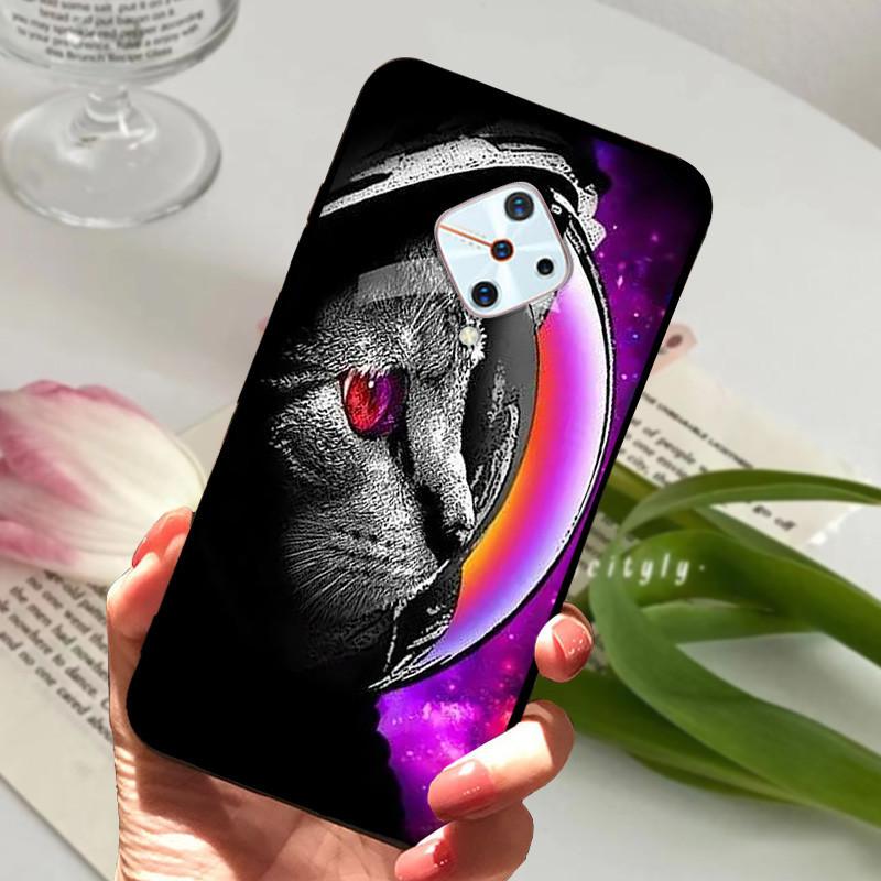For Vivo V17 Case Cover S1 Pro Silicone Soft Painted Phone Case for VIVO 1920 V17 Russia Case TPU Bumper for vivoV17 V 17 s1Pro