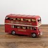 Heads BRZ-INT5 Red London Bus Tinplate, 28 x 8 x 16 cm, 1 Piece