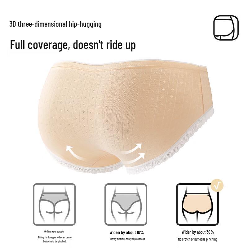 Urban Beauty Women's Seamless Antibacterial Cotton Briefs